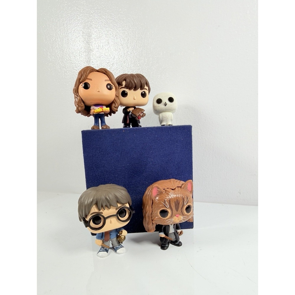 Retired 2020 Harry Potter Funko Pop Lot Of 5 Figure Harry Potter Hermione Hedwig